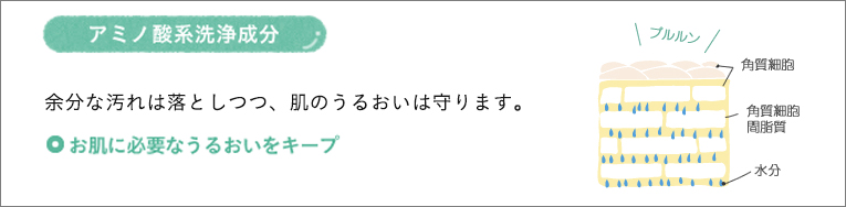 アミノ酸系洗浄成分
